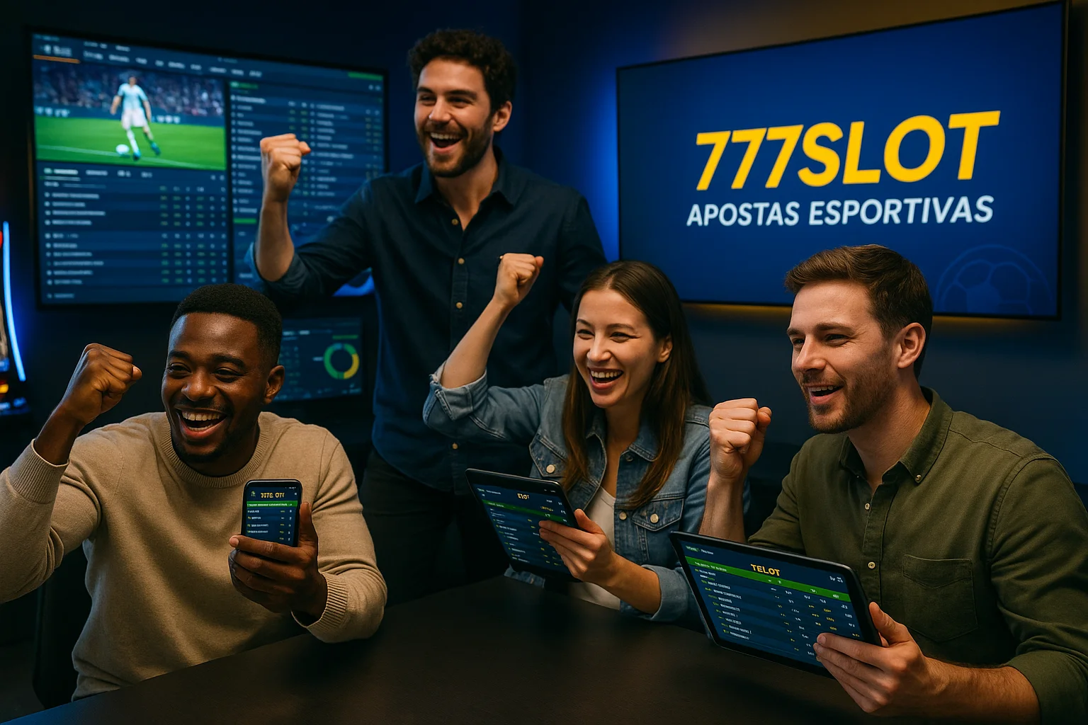 Aposte em apostas esportivas no cassino online 777SLOT