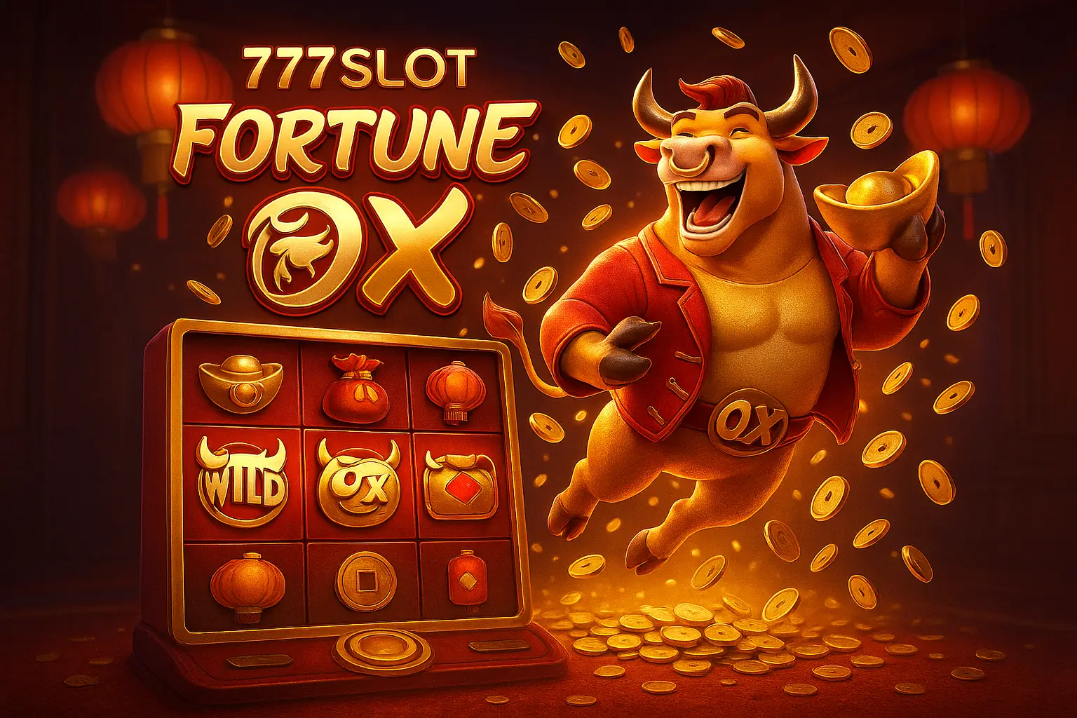Fortune Ox no 777SLOT - Aposte Agora e Reivindique Seus Ganhos