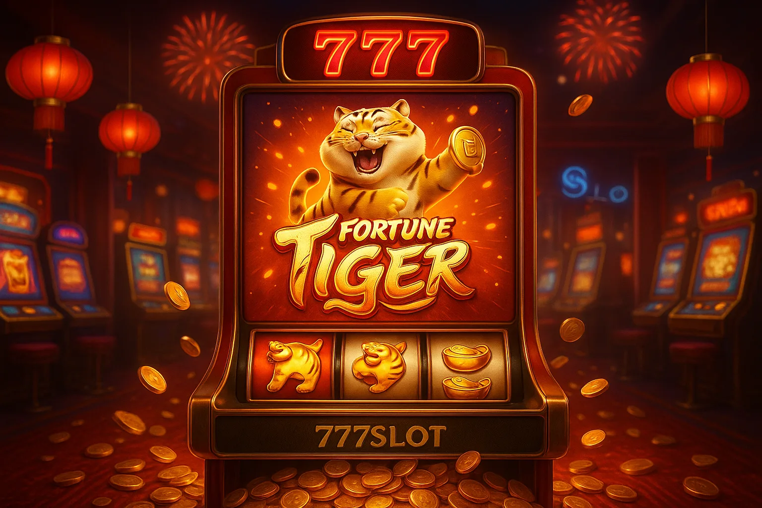 Fortune Tiger é um jogo imperdível no 777SLOT Casino
