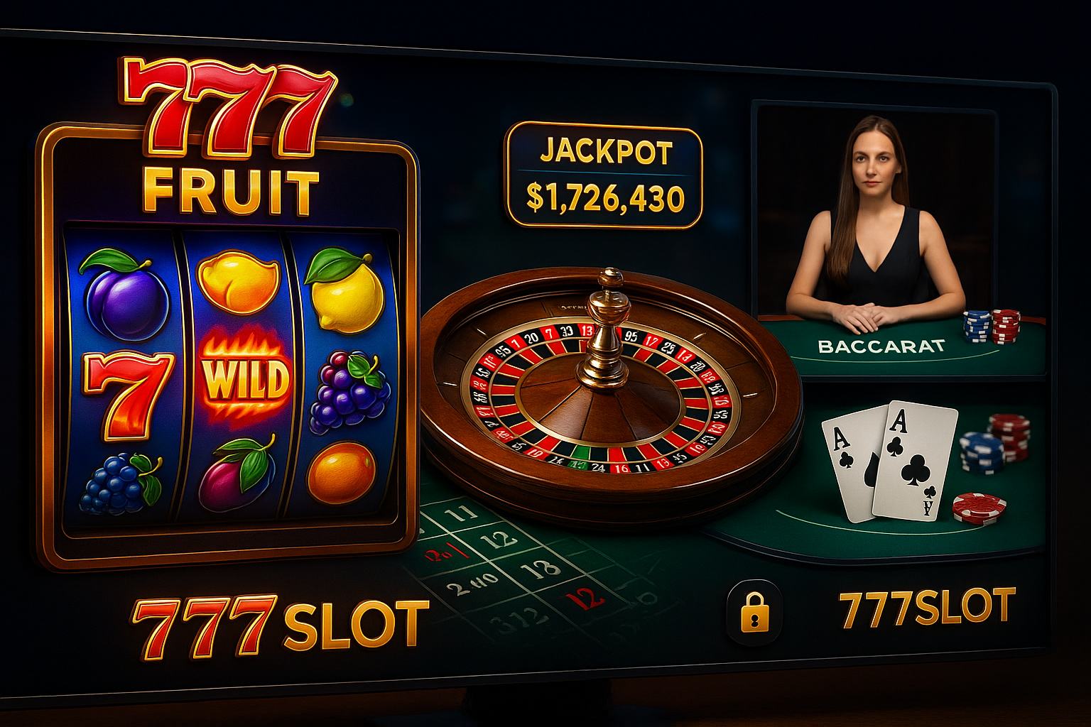 Jogos de cassino online 777SLOT