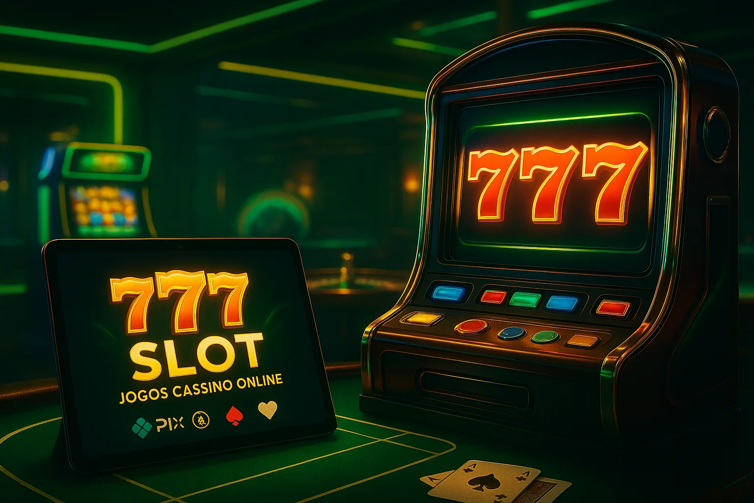 Jogos de cassino online inovadores e emocionantes na 777SLOT